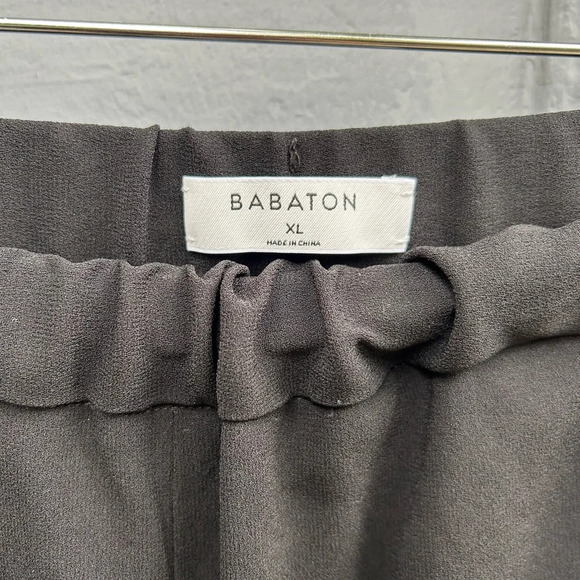 Babaton Black Crepe Serif Pant,  size XL - Picture 8 of 12